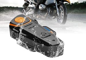 Motorrad Bluetooth Interkom Regen wasserdicht